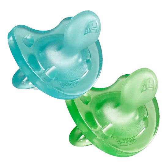 Chicco Chupete Ca 4/6 M+ 2 uds