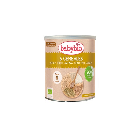 BabyBio 5 Cereales 220g