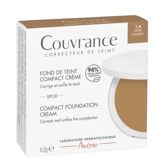 Avène Couvrance Base Maquillaje SPF30 1.4 Dorado 8.5g