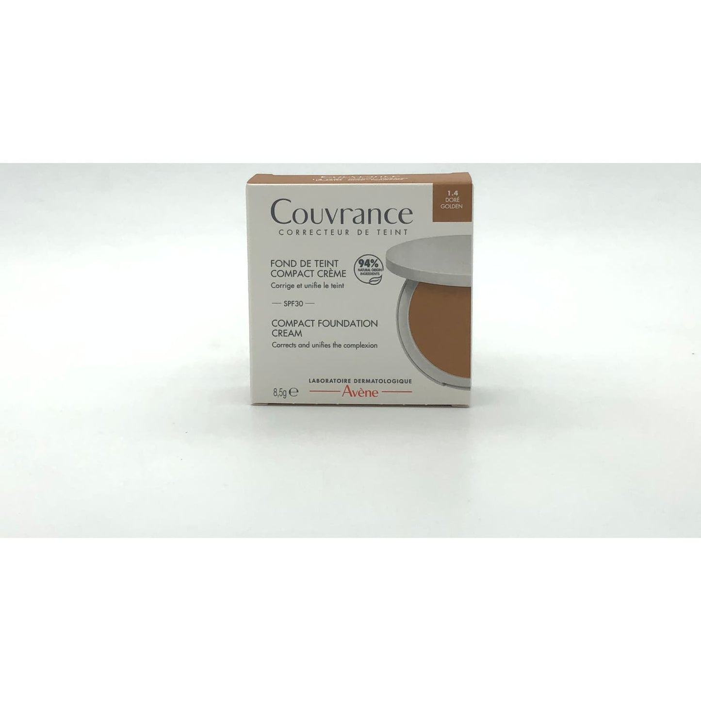 Avène Couvrance Base Maquillaje SPF30 1.4 Dorado 8.5g