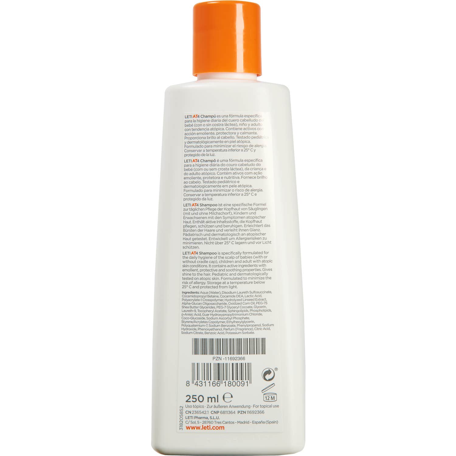LetiAT4 Champú 250ml