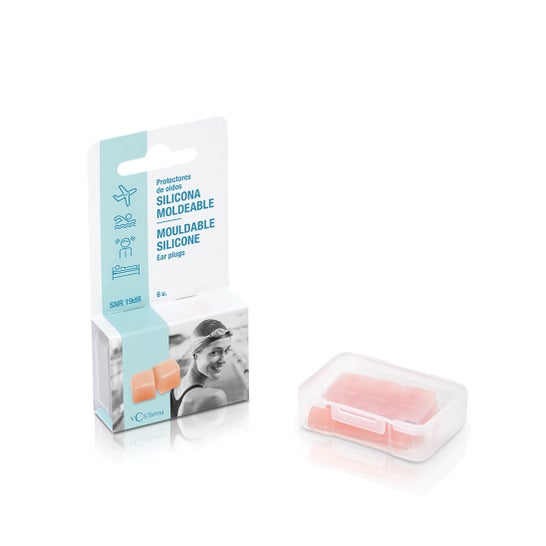 VCS Protector de Oídos Silicona Moldeable 6 uds