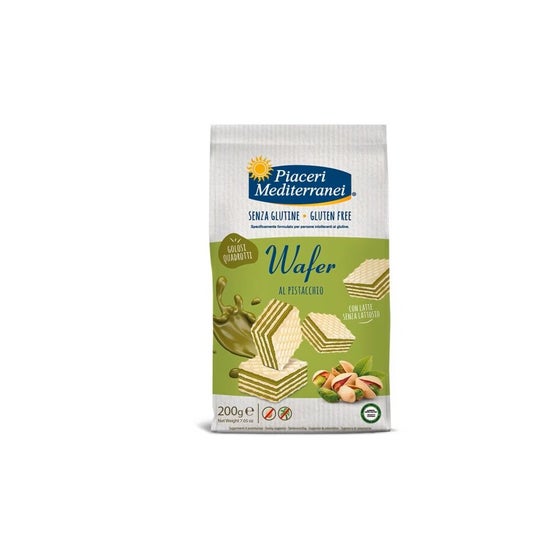 Piaceri Mediterranei Wafer Pistacho 200g