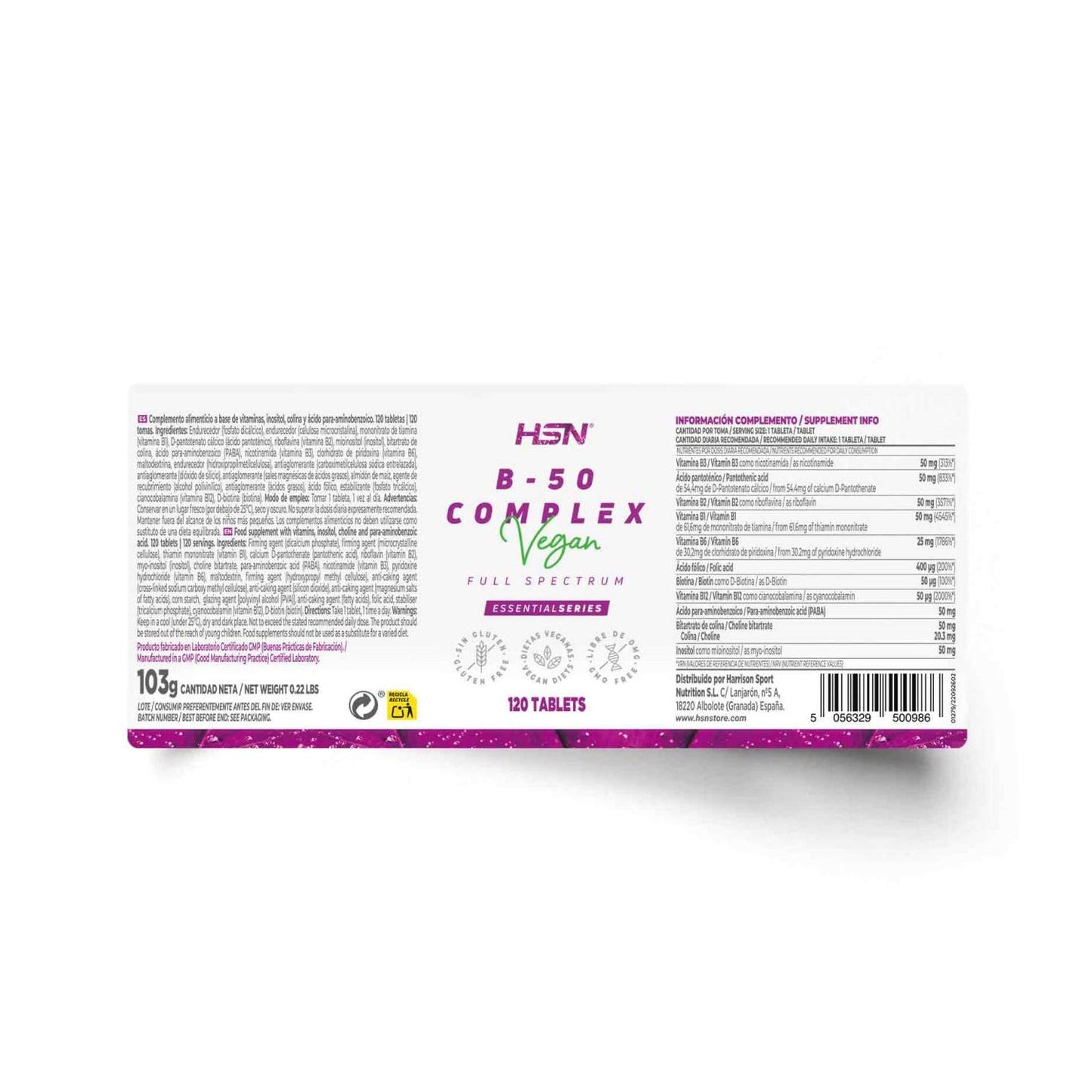 HSN B-50 Complex 120comp