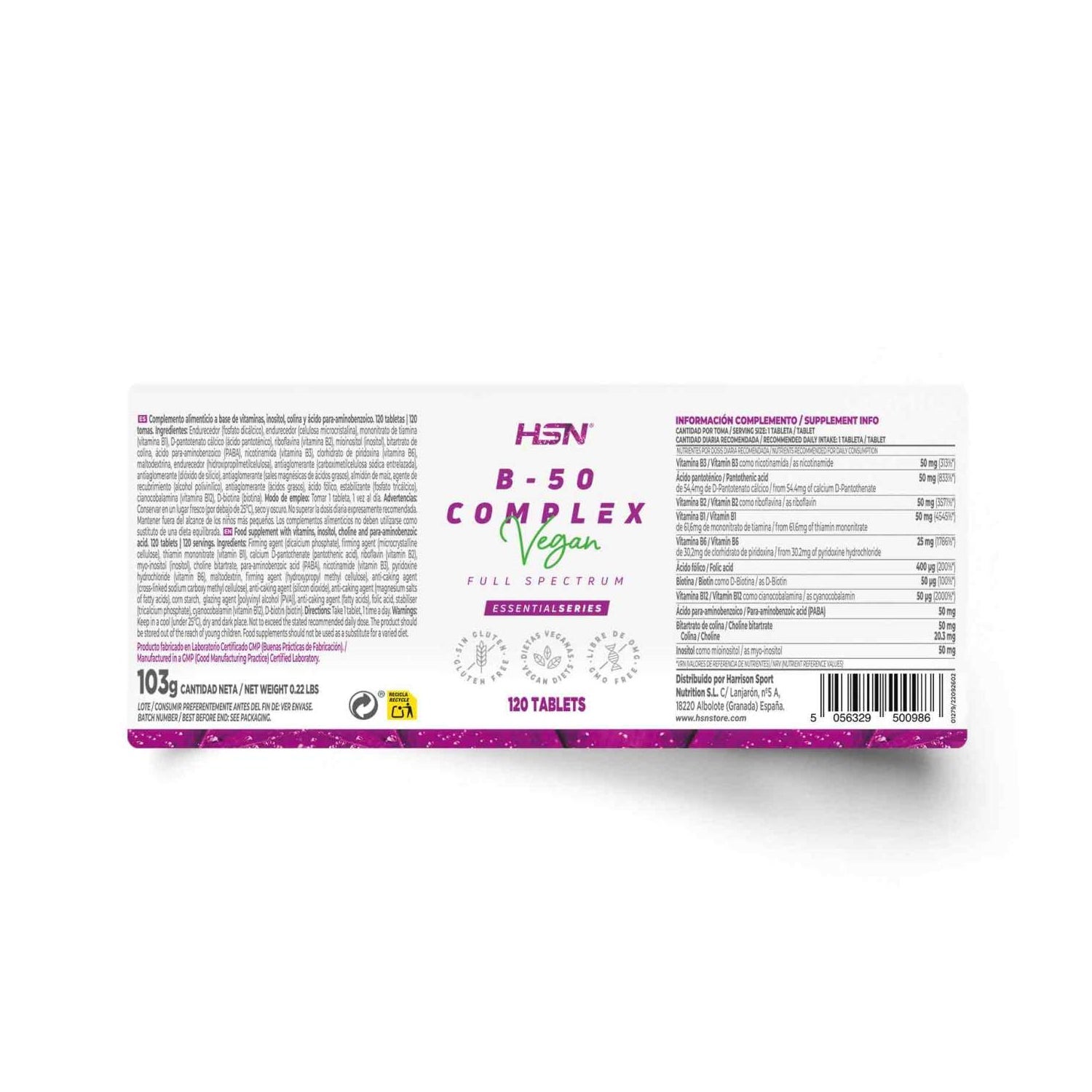 HSN B-50 Complex 120comp