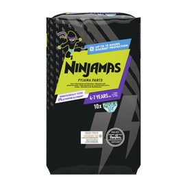 Pampers Ninjamas Pyjama Pants 4-7 Años Verde Talla 7 10uds