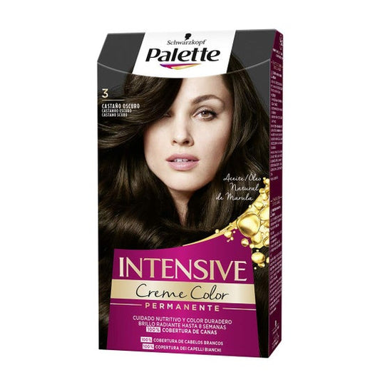 Schwarzkopf Palette Intensive Tinte N3 Castaño Oscuro 1 ud
