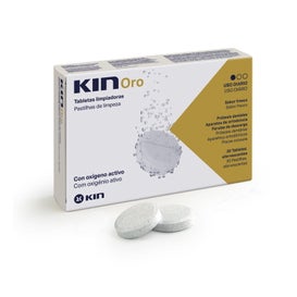 Kin Oros Tabletas Limpiadoras Prótesis Dentales 30uds