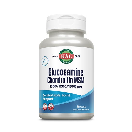 Kal Glucosamina Condroitina MSM 90comp