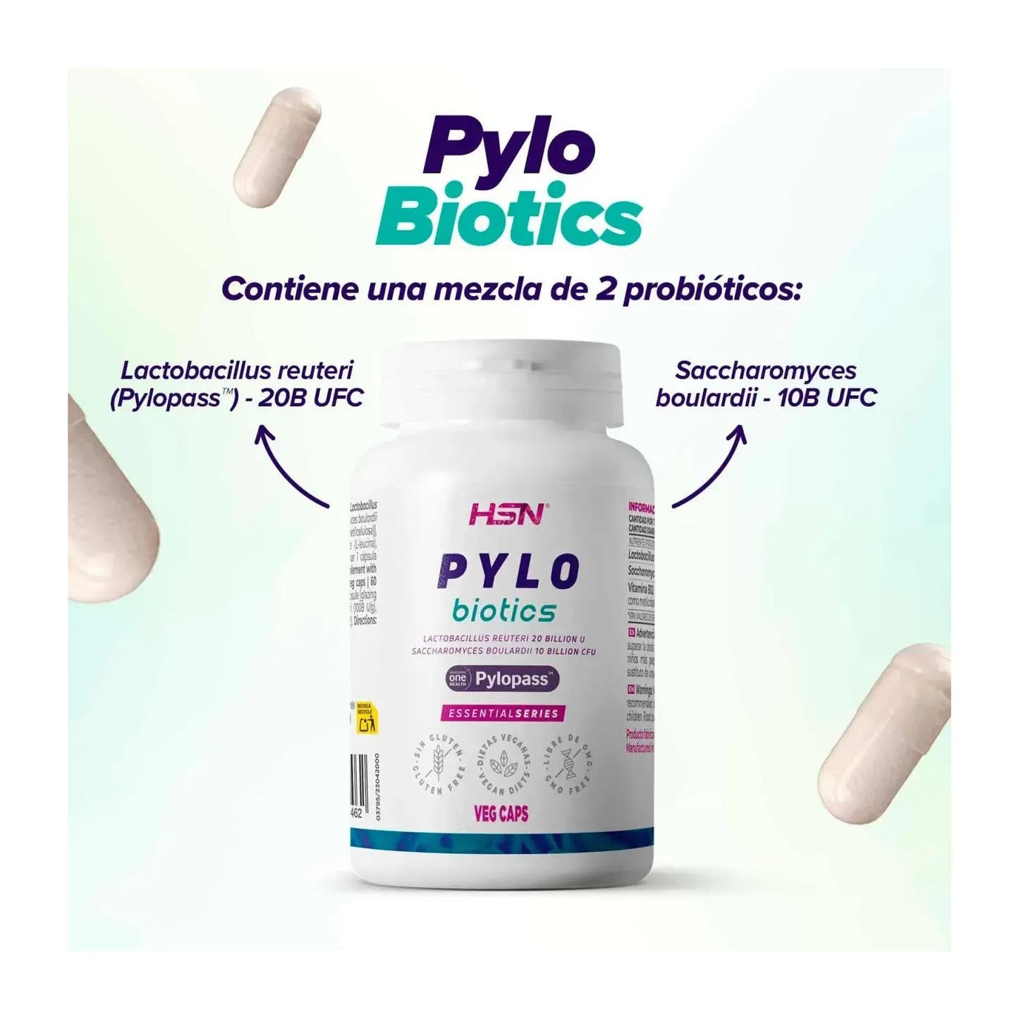 HSN Pylo Biotics 30B UFC Pylopass™ 60vcaps