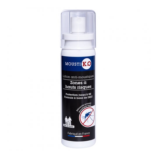 Mousti K.O Zones À Hauts Risques Anti-Moustique 100 ml