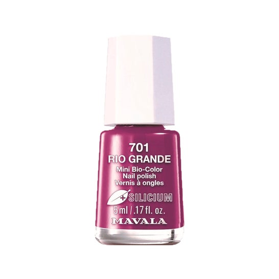Mavala Mini Bio-Color Nail Polish Silicium 701 Rio Grande 5 ml