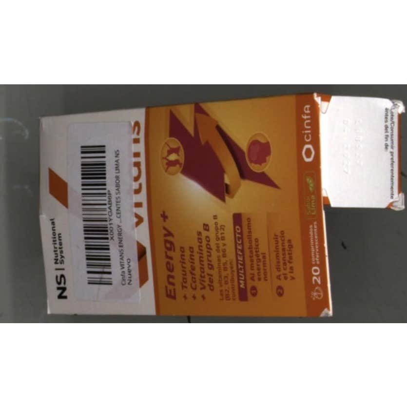 Ns Vitans Energy+ 20comp