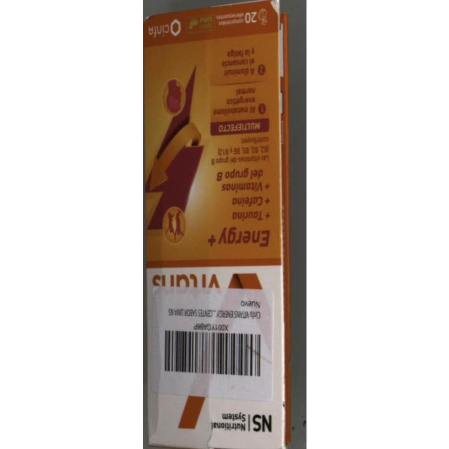 Ns Vitans Energy+ 20comp