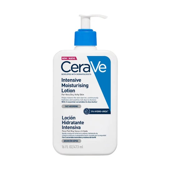 CeraVe Loción Hidratante Intensiva Piel muy seca 473 ml