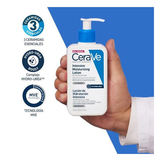 CeraVe Loción Hidratante Intensiva Piel muy seca 473 ml