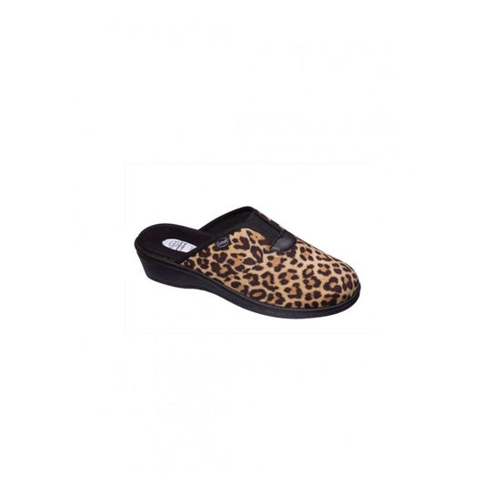 Scholl Calzado Mule Elsa Leopardo T36 1 par