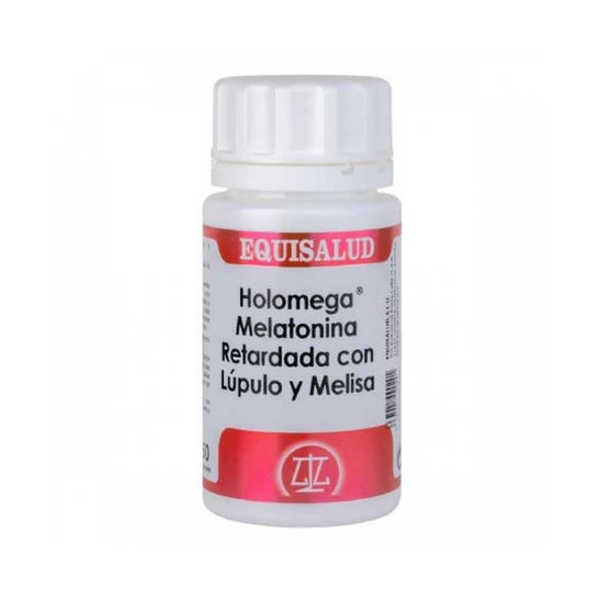 Equisalud Holomega Melatonina Retardada Lúpulo Melisa 50 caps