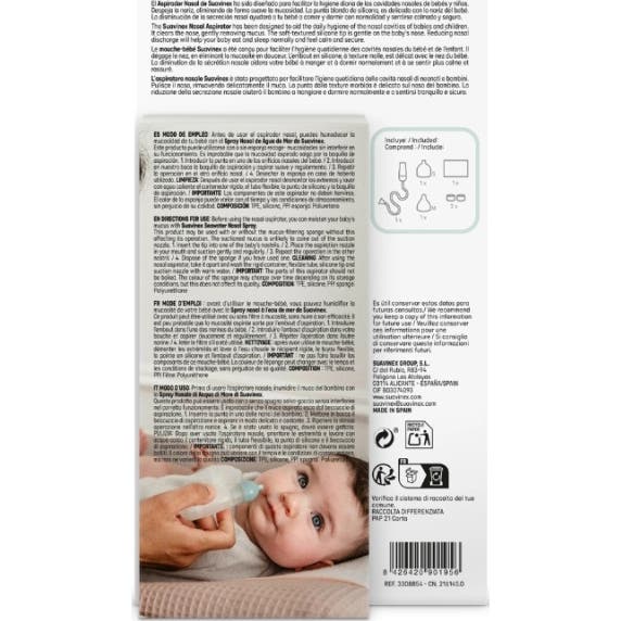 Suavinex Aspirador Nasal +0 Meses 1 ud