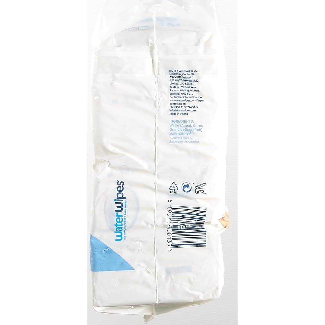 WaterWipes Lingettes Bébé 99,9% 4x60uds