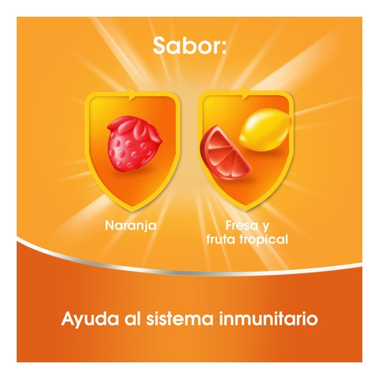 Redoxon Redoxitos Extra Defensas Gummies Naranja Fresa 25uds