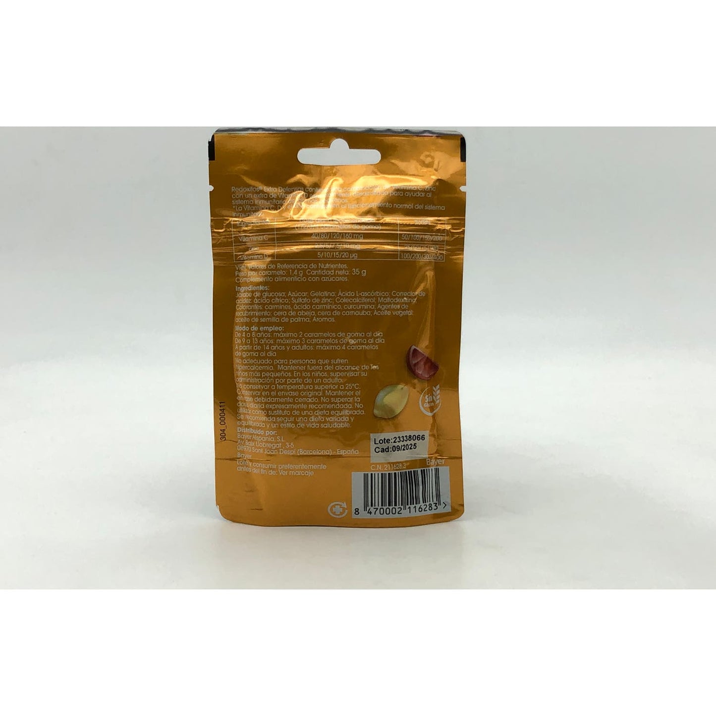 Redoxon Redoxitos Extra Defensas Gummies Naranja Fresa 25uds