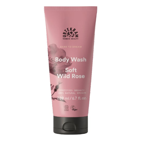 Urtekram Gel Baño Soft Wild Rose 200 ml
