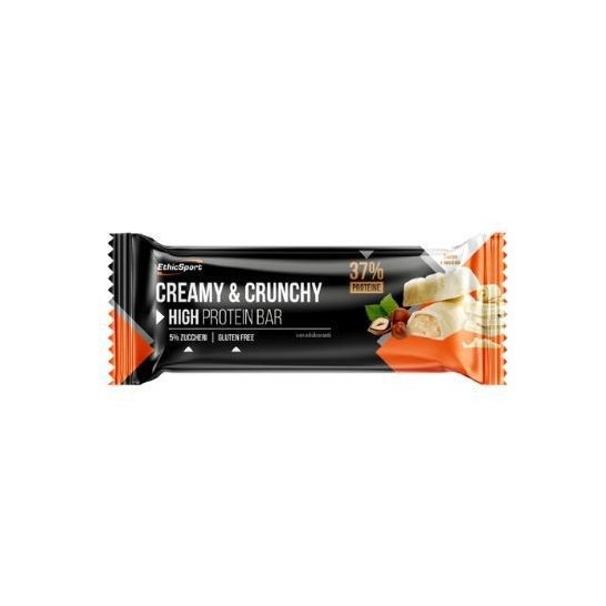 EthicSport Creamy & Crunchy Barrita Chocolate Blanco Almendr 30g