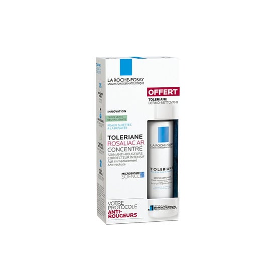 La Roche Posay Kit Toleriane Rosaliac Ar Conce + Dermo-Limpiador