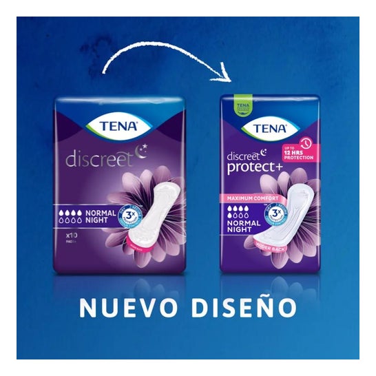 Bsn Medical Compresas Discreet Normal Noche 10Uds