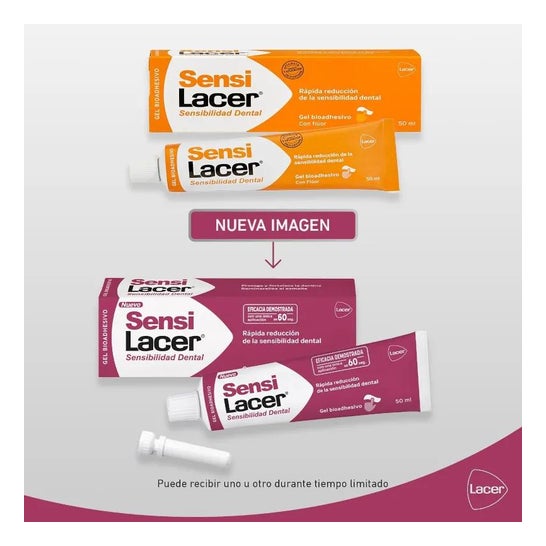 Lacer SensiLacer Sensibilidad Dental Gel Bioadhesivo 50ml