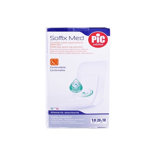 Pic Solution Soffix Med Apósito Post-Operatorio 20cmx10cm 10uds