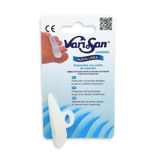 Vari+San HydroGel Ratón Anillo Pie Derecho T-Pequeña 1 ud