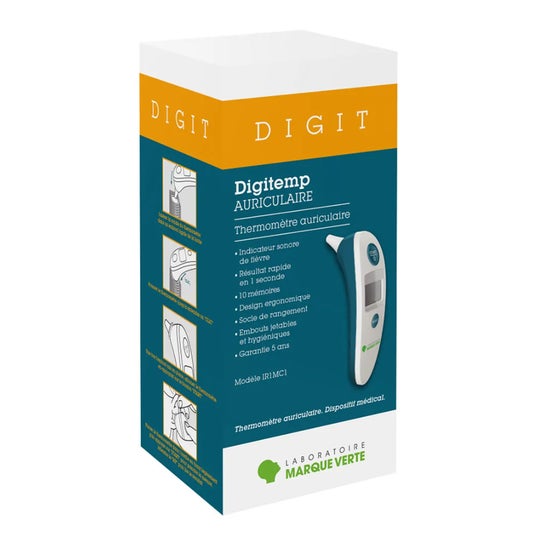 Digitemp IR1MC1 Termómetro de Oído 1ud
