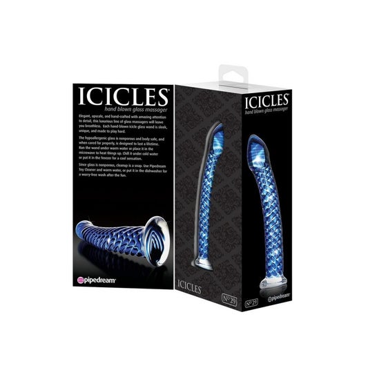 Icicles Numero 29 Masajeador de Vidrio 1ud