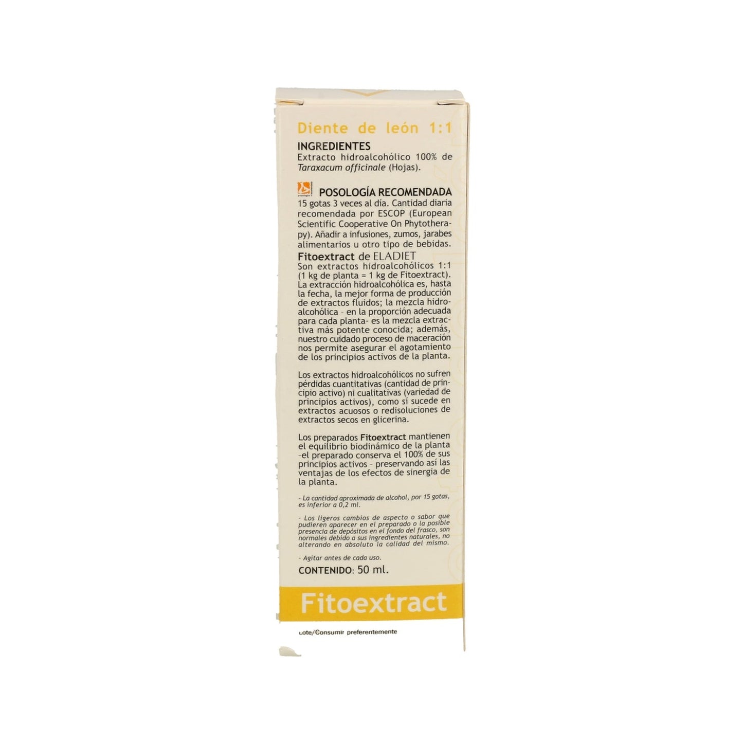 Fitoextract diente de león 50 ml
