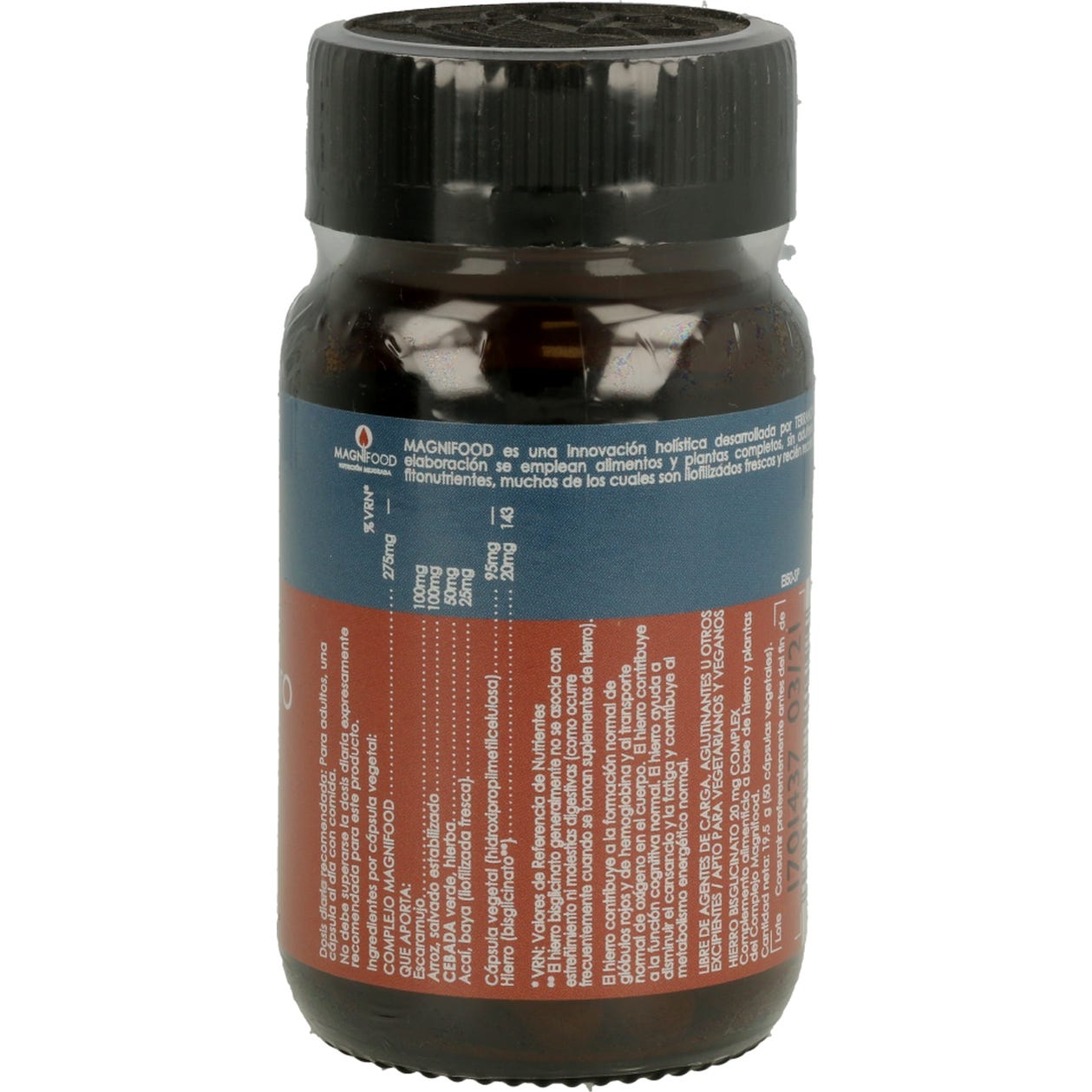 Terranova Hierro Bisglicinato 20mg 50 Caps