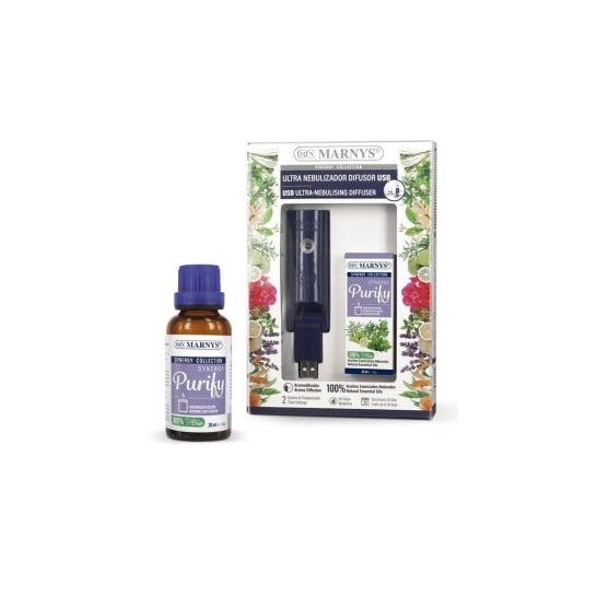 Marnys Pack USB Ultra Nebulizador + Synergy Purify 30ml