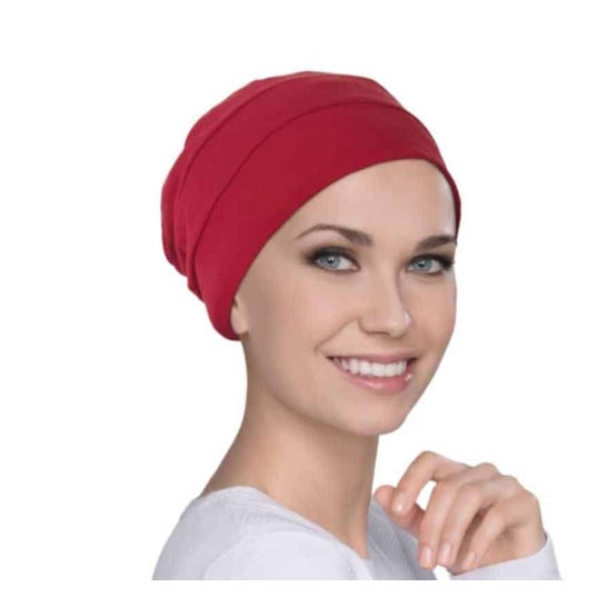 Ellen Wille Tala Bonnet Coton Dark Red 1 ud