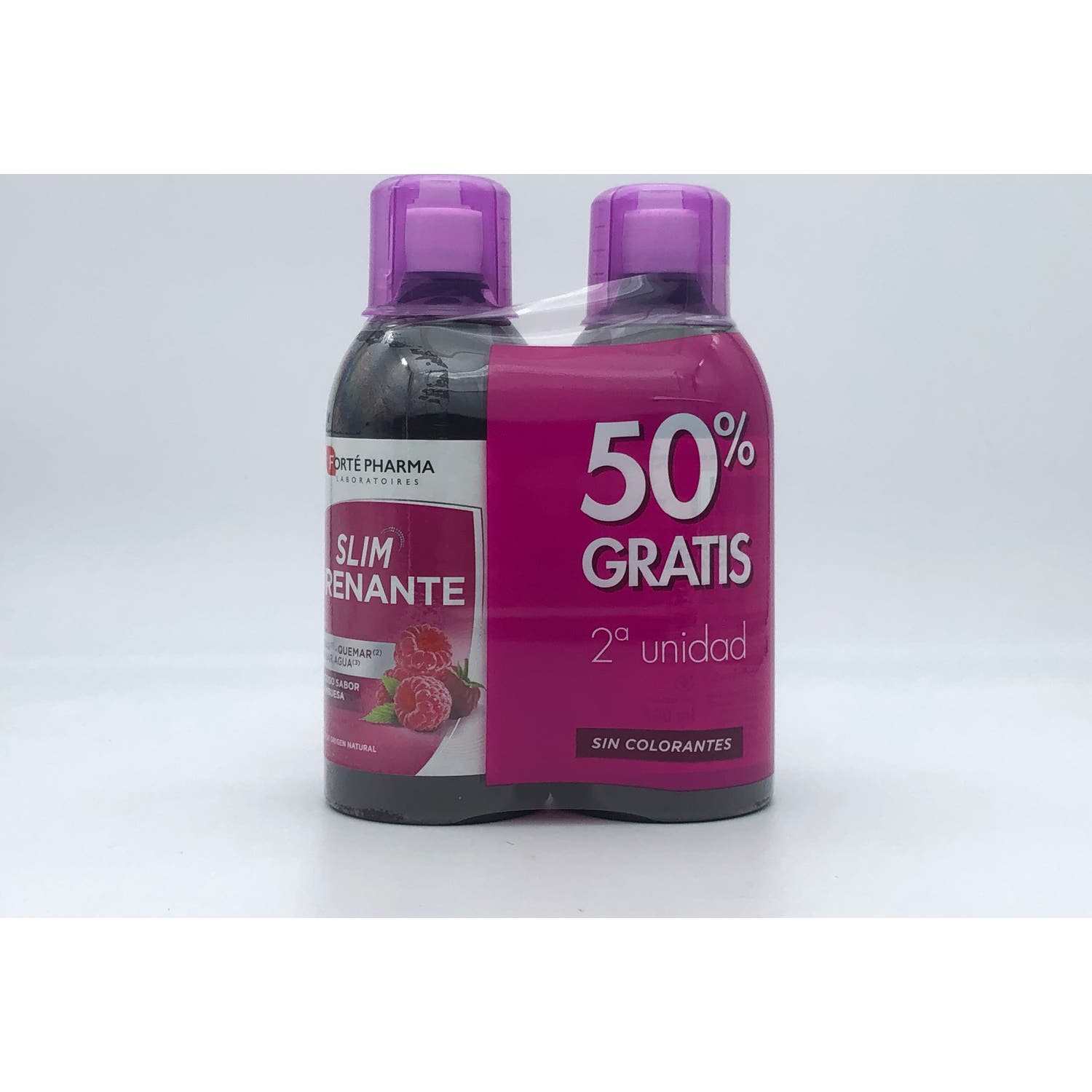 Forté Pharma Turboslim Drenante Frambuesa 2x500ml