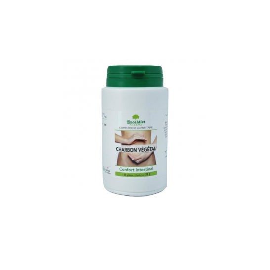 Exceldiet Pharma Carbón Vegetal Activado Confort Intestinal 120 cápsulas