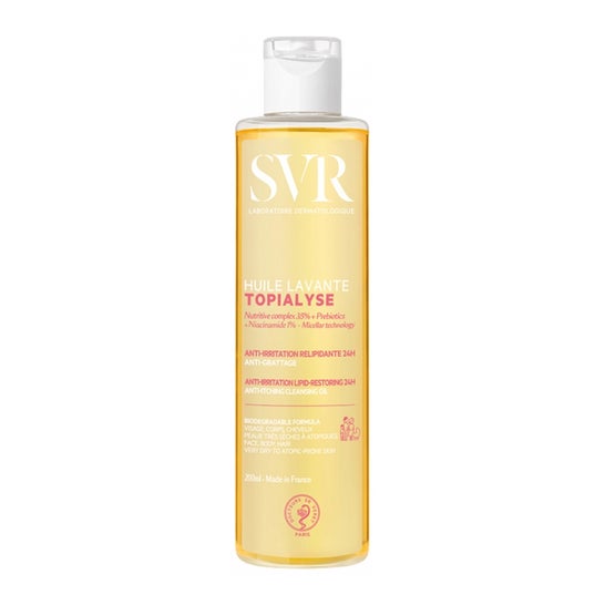 SVR Topialyse Aceite Limpiador Relipidizante 24h 200ml