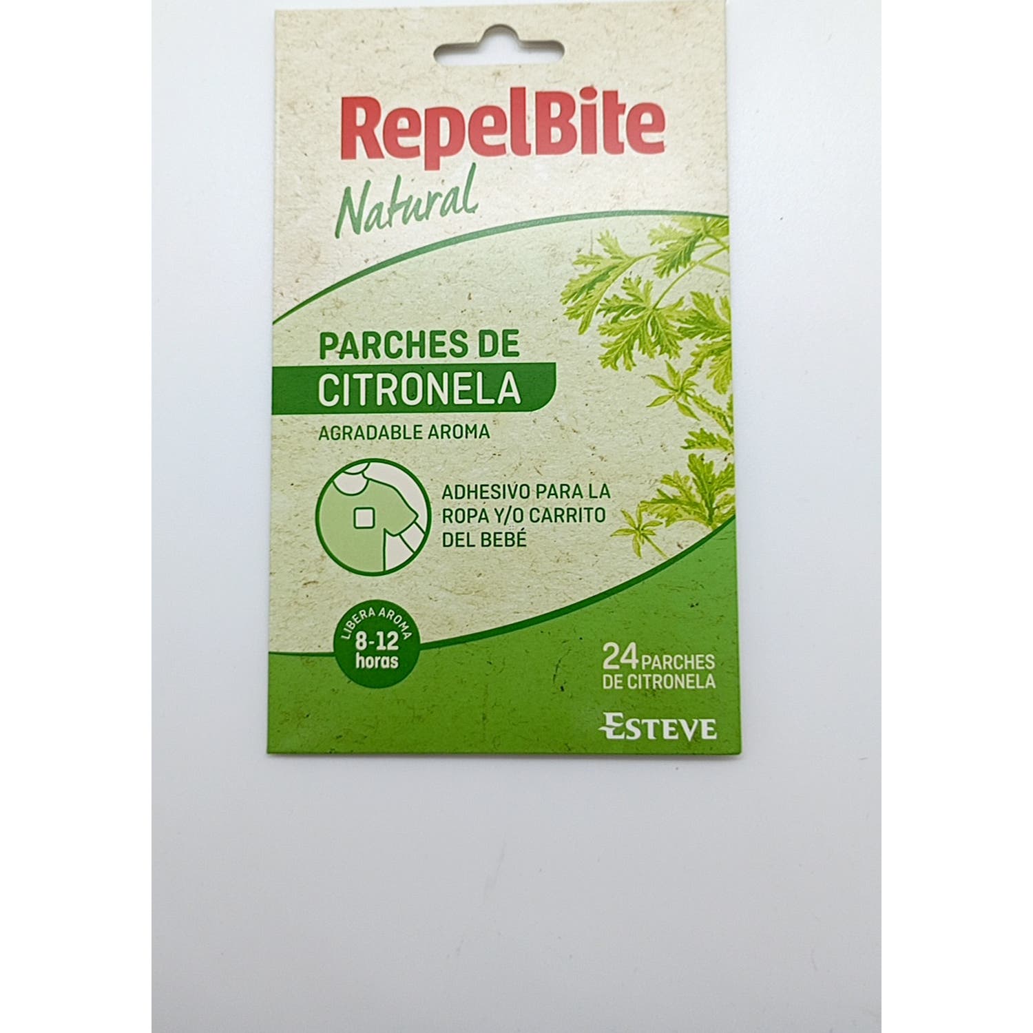 Repel Bite Natural citronela 24 parches