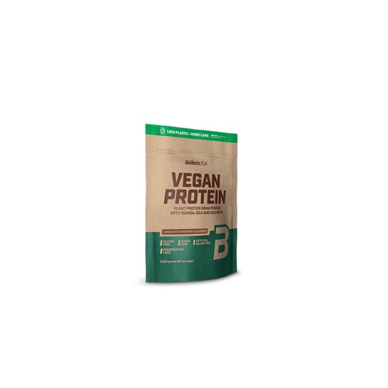 BioTech USA Vegan Protein Chocolate Canela 2000g