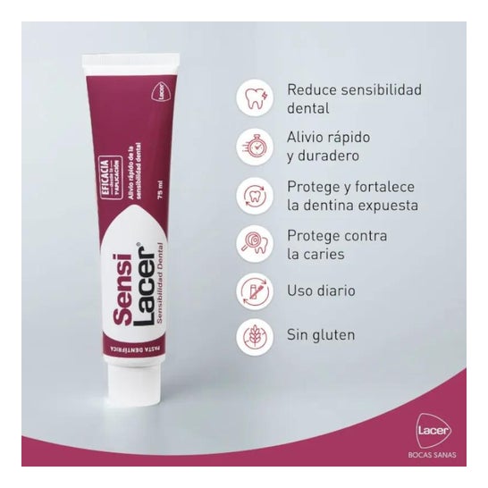 Lacer SensiLacer Sensibilidad Dental Pasta Dentífrica 125ml