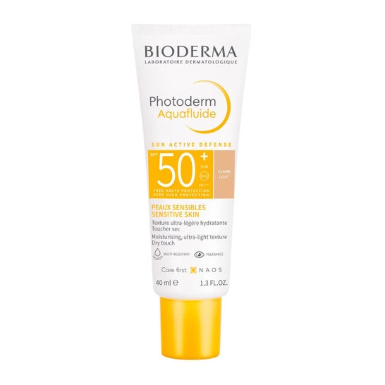 Bioderma Photoderm Aquafluide SPF50+ Tono Claro 40ml