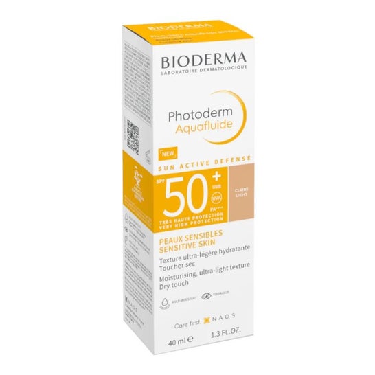 Bioderma Photoderm Aquafluide SPF50+ Tono Claro 40ml