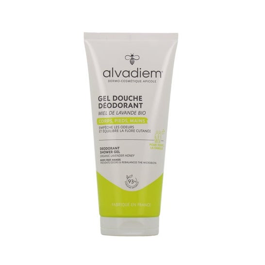 Alvadiem gel Ducha Desodorante Miel Lavanda Bio 200 ml