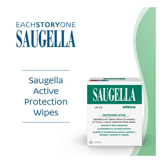 SauGella Attiva toallitas 10 uds