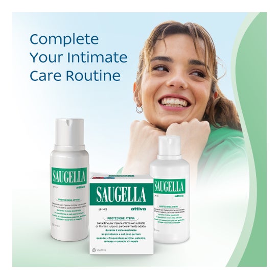 SauGella Attiva toallitas 10 uds